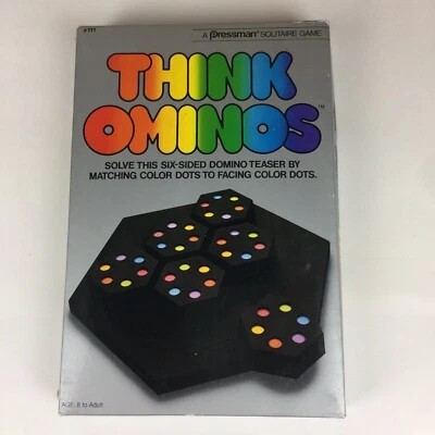 Think Ominos Game Used Complete. Vintage 1984 #111 - Image 1 of 4