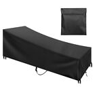 2x Waterproof Patio Lounge Chair Cover Outdoor Garden Pool Chaise Lounge Covers