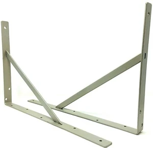 Knape & Vogt 208 Ti 500 Heavy Duty L Bracket Titanium 20" (lot of 2) - Picture 1 of 4