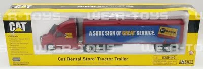 Caterpillar Rental Store Tractor Trailer Vehicle Norscot 2002 No. 55106 NRFB - Image 1 of 4
