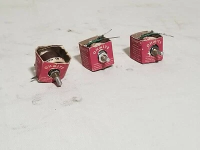 Reóstato de fabricación Ohmite RE-19607 Foto 1 de 4