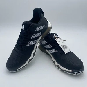 Nuevos zapatos de golf Adidas CodeChaos 22 para hombre Boost negros/blancos GX2618 - Imagen 1 de 10