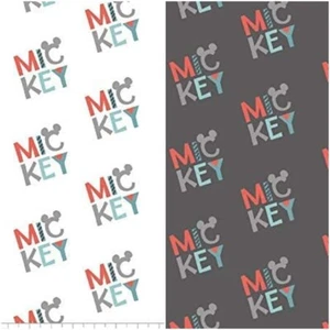 Tela artesanal de Mickey Mouse genuina con licencia de Disney 100 % algodón edición limitada - Imagen 1 de 3