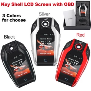 OBD Modified Smart Remote Shell LCD Screen for BMW Benz Buick Toyota Audi - Picture 1 of 9