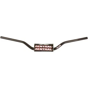 Renthal Black - 609 RC High Fatbar Handlebar 609-01-BK - Picture 1 of 3
