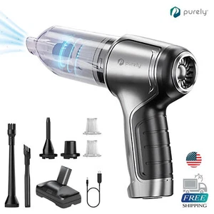 Purely C105 Aspiradora Inalámbrica y Plumero de Aire para Teclado - Negro - Imagen 1 de 9