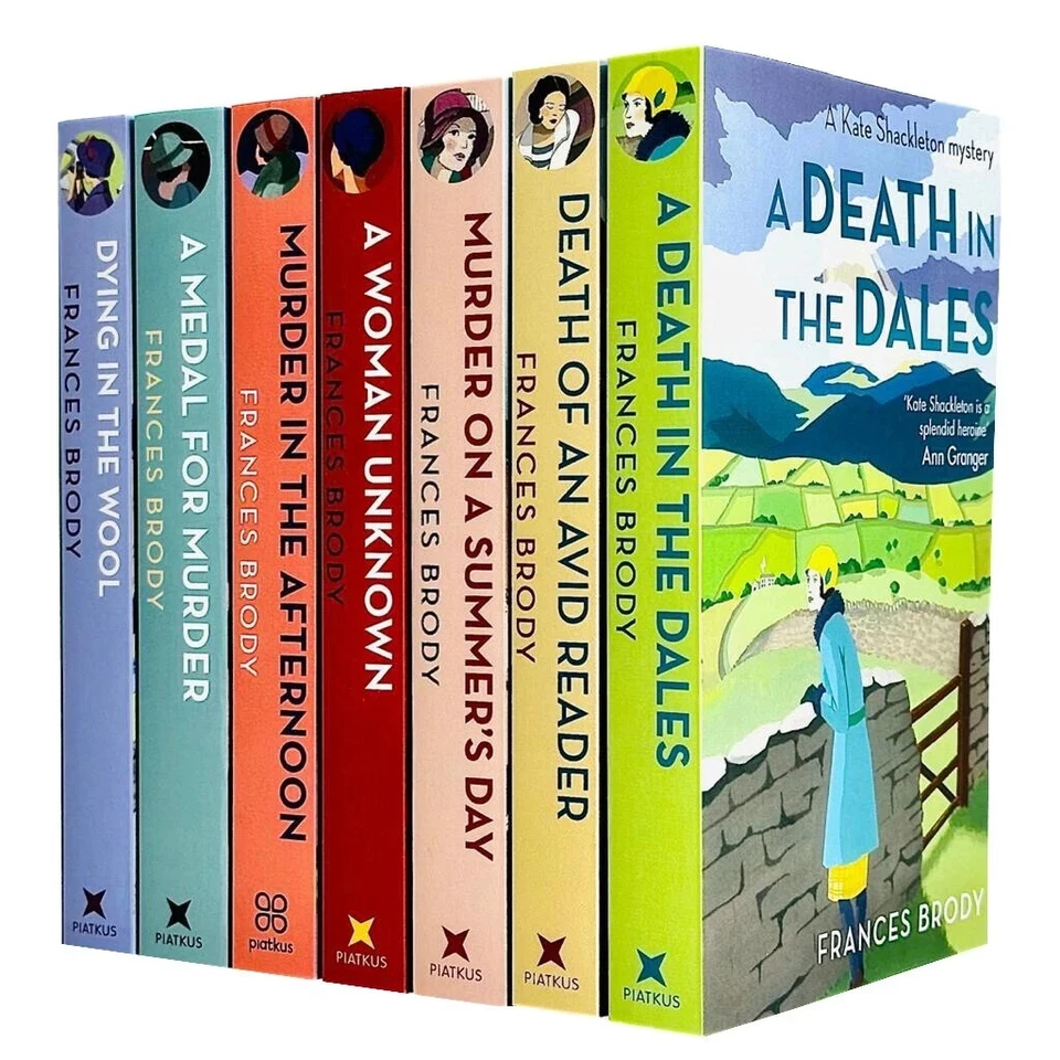 Frances Brody Kate Shackleton Mysteries Series 7 Books Collection Set PB NEW - Image 1 of 1