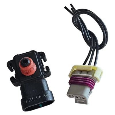 歧管绝对压力传感器 带连接器 适合:OEM#16249939 GM ISUZU SAAB — 第 1/4 张图片