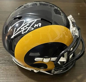 Robert Woods Autographed Signed Los Angeles Rams Mini Helmet Beckett COA - Picture 1 of 4