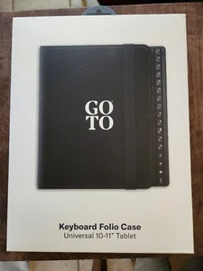 GOTO Keyboard Folio Case Universal 10-11” Tablet-iPad - Picture 1 of 2