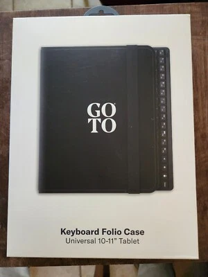 GOTO Keyboard Folio Case Universal 10-11” Tablet-iPad - Image 1 of 2