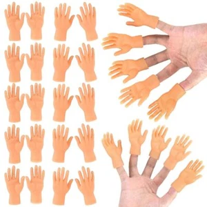 30 Pcs Tiny Hands Finger Puppets Miniature Hands for Prank Gag Performance Party - Picture 1 of 7