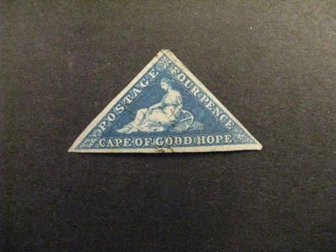 Cape of Good Hope #4e used bright blue a23.4 9087 Cover