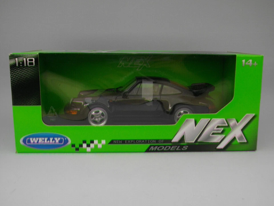 Porsche 911 (964) Turbo - Welly 1:18 - WE18026BK - Immagine 1 di 1