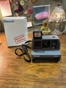 Fotocamera istantanea vintage Polaroid Impulse AF, non testata/per parti di ricambio - Foto 1 di 19