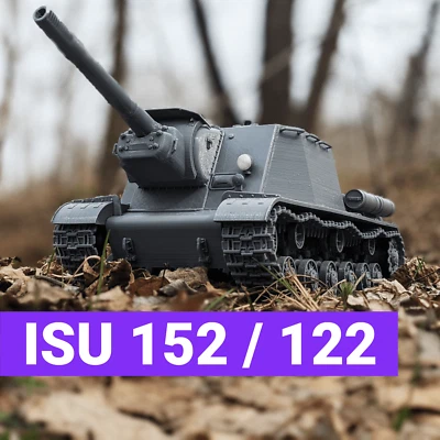 1/16  3d print tank rc isu152 - Image 1 of 4