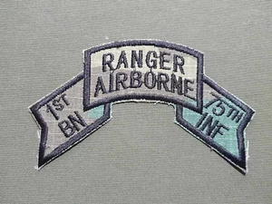 US Army Ranger Scroll 1st BN 75th Infantry RDF - ! EINZELSTÜCK ! - Picture 1 of 1