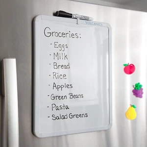 Dry Erase Board, 14.1” X 11” Whiteboard Small White Board, Magnetic White Board - Picture 1 of 19