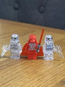 Custom transparent hologram Star Wars Mini-figures Red Darth Vader minifig - Picture 1 of 8