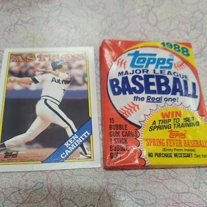 1988 Topps #64 Ken Caminiti Houston Astros Rookie Karte - Bild 1 von 3