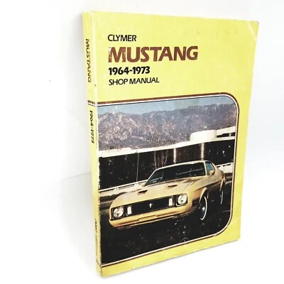 Clymer Mustang 1964 - 1973 Shop Manual - Image 1 of 4