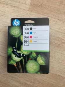 Oryginalne wkłady atramentowe HP 364 (N9J73AE) Exp 2026 - lekko zużyte pudełka i zapieczętowane - Zdjęcie 1 z 2