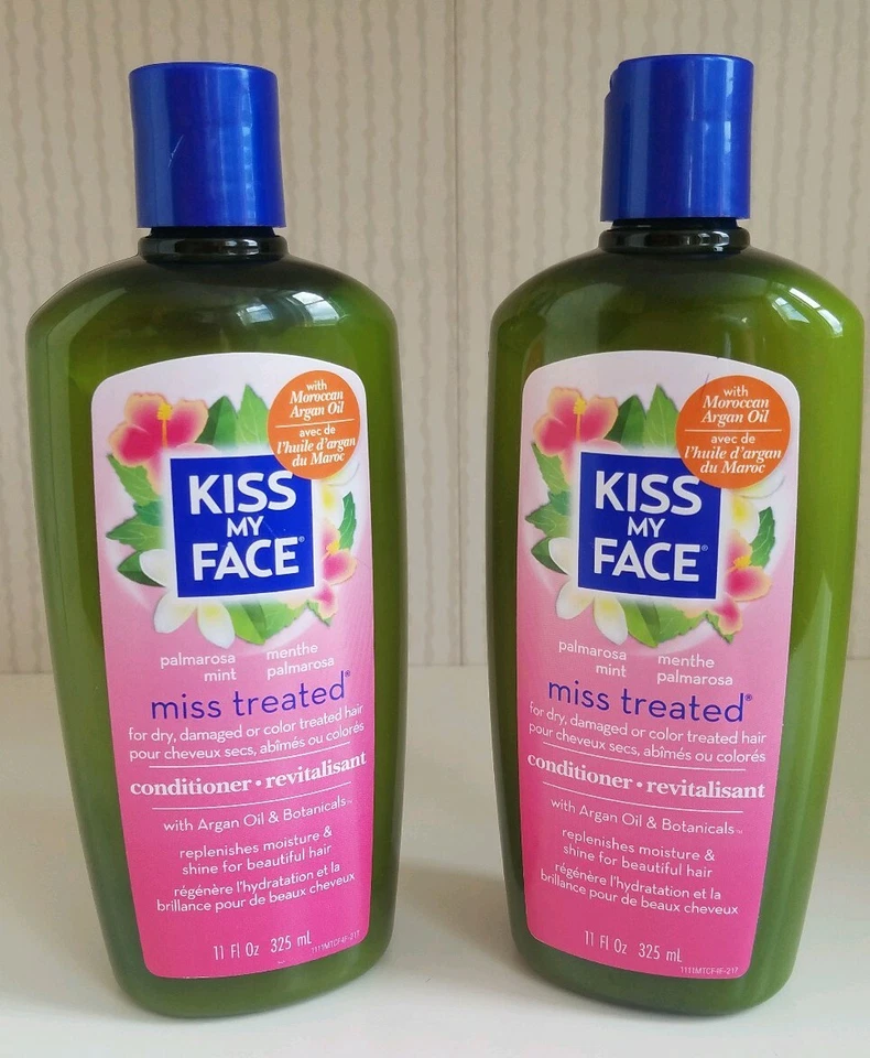 KISS MY FACE Miss Treated PALMAROSA MINT Conditioner 11 fl oz Discontinued 2 New - Image 1 of 3