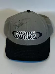 Teemu Selanne Hat Signed Vintage Old The Mighty Ducks of Anaheim Hockey NHL Cap - Picture 1 of 5
