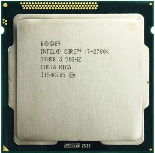 SR0DG Intel Core i7-2700K Processor 8M Cache 3.50GHz Quad-Core LGA 1155 PC CPU - Image 1 of 1