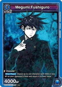 Megumi Fushiguro (107) - Union Arena TCG Jujutsu Kaisen Starter Deck - Casi nuevo - Lámina - Imagen 1 de 1