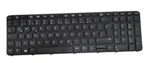 Tastatur HP 837549-B31 X63 DE für ProBook 450/455/470 G3 - Afbeelding 1 van 2