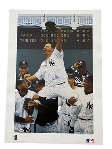 David Wells Signed LE Arthur Miller Perfect Game 19x27 Lithograph PSA /DNA COA - Picture 1 of 5