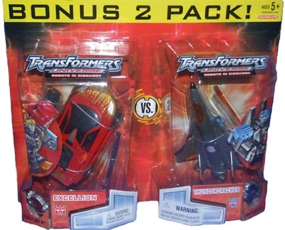 Transformers Universe Excellion vs Thundercracker New Factory Sealed 2007 - Image 1 of 3
