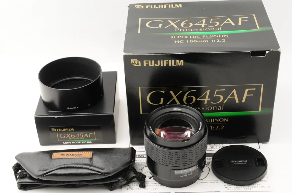 [NEAR MINT w/ Hood] Hasselblad HC Super EBC FUJINON 100mm F2.2 Lens From JAPAN - Image 1 of 4