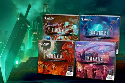 🎇 Magic The Gathering Final Fantasy Scene Box All 4 Scene Boxes ☑️ Presale - Image 1 of 4