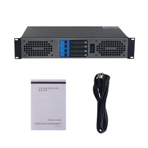 1000Wx4 Professional Rear Stage Power Amp Stage Performance Audio Amplifier - Picture 1 of 7