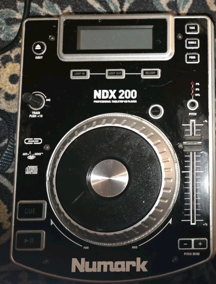 Numark Ndx200 Tabletop DJ  CD  Player Cd Drive Is Stuck - Image 1 of 1