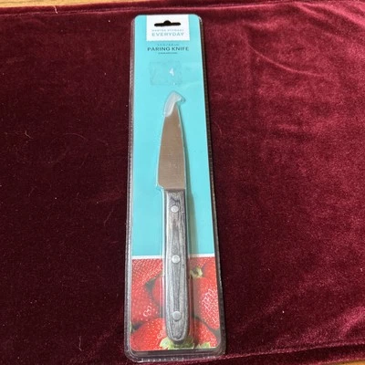 Cuchillo de emparejamiento diario Martha Stewart 3,5 pulgadas acero inoxidable NUEVO Foto 1 de 3