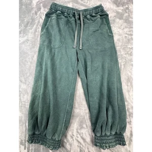 Free People Baggy-Hose Damen grün 100 % Baumwolle spitz zulaufend Größe S normale Kleidung - Bild 1 von 7
