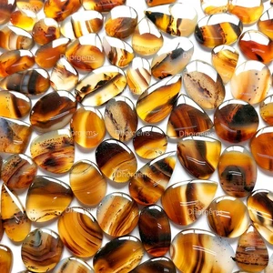 50 gms Natural Montana Agate Cabochon For Silver Jewelry Making Handpicked Lot - Picture 1 of 12