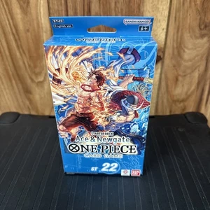 ONE PIECE CARD GAME ST22 ACE & NEWGATE STARTER DECK ENG - IN HAND USA - Picture 1 of 3