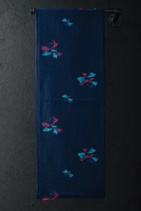 Parche antiguo tejido kimono vintage tejido 40,6"/KIP07/70 tela japonesa lana textil - Imagen 1 de 10