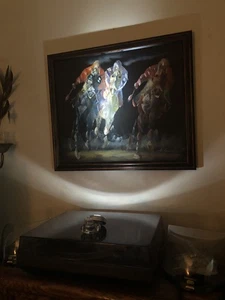 *****AFTER DARK***** “ANTHONY VECCIO” OIL PAINTING, SIGNED! 20” X 24” - Picture 1 of 12
