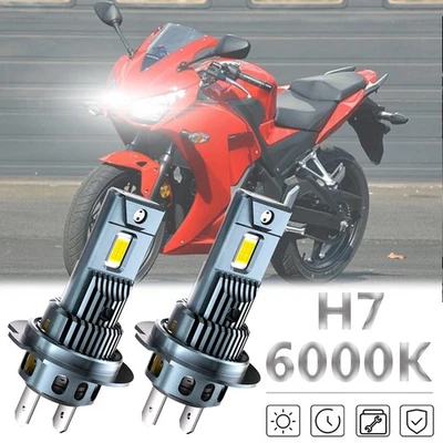 Bombillas LED faros moto h7 para Honda CBR300R 2015-2022 blancas 2 piezas Foto 1 de 4