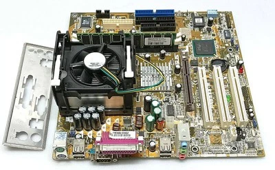 ASUS P4B533-M REV.1.01, SCHEDA MADRE, CPU PENTIUM4 2GHZ/512/400, RAM DDR/333/512 - Immagine 1 di 4