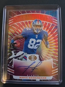 2024 Illusions Football Mario Manningham Superlatives Auto #S-MMM - Picture 1 of 2