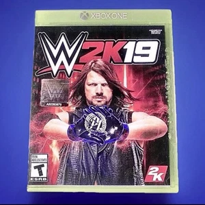 WWE 2K19 - Microsoft Xbox One AJ Styles TESTED WORKS - Picture 1 of 2