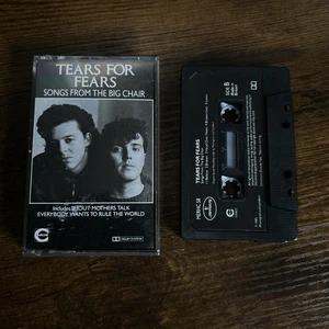 TEARS FOR FEARS, SONGS FROM THE BIG CHAIR, 1985 UK CASSETTE TAPE, TESTED, EX - Picture 1 of 6