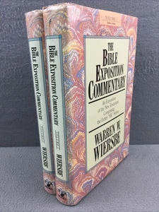 Bible Exposition Commentary Set Volumes 1 & 2 Complete Be Warren Wiersbe Set Lot - Bild 1 von 11