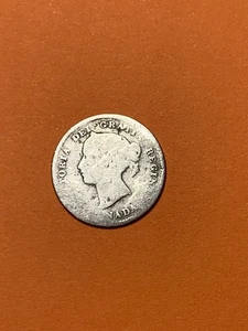 5 centavos de plata Canadá 1874 H (A2574) - Imagen 1 de 4